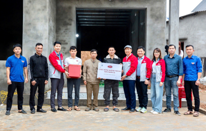 AMY GRUPO TRAO TẶNG NHÀ NHÂN ÁI TẠI YÊN BÁI: MÁI ẤM MỚI, HY VỌNG MỚI